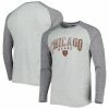 Top 10 🤩 Unbranded Men's Concepts Sport Heather Gray Chicago Bears Ledger Raglan Long Sleeve Henley T-Shirt ⌛