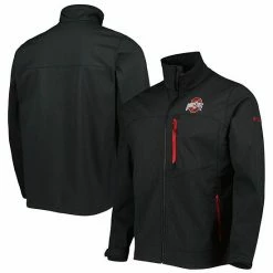 Best Pirce 🤩 Unbranded Men's Columbia Black Ohio State Buckeyes Ascender II Full-Zip Jacket 🎉