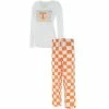 Flash Sale 🤩 Unbranded 👩 Women's Concepts Sport Tennessee Orange/White Tennessee Volunteers Flagship Long Sleeve T-Shirt & Pants Sleep Set 😍
