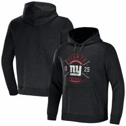 Promo 🎁 Unbranded Men's NFL X Darius Rucker Collection By Fanatics Heather Charcoal New York Giants Radar Pullover Hoodie ❤️