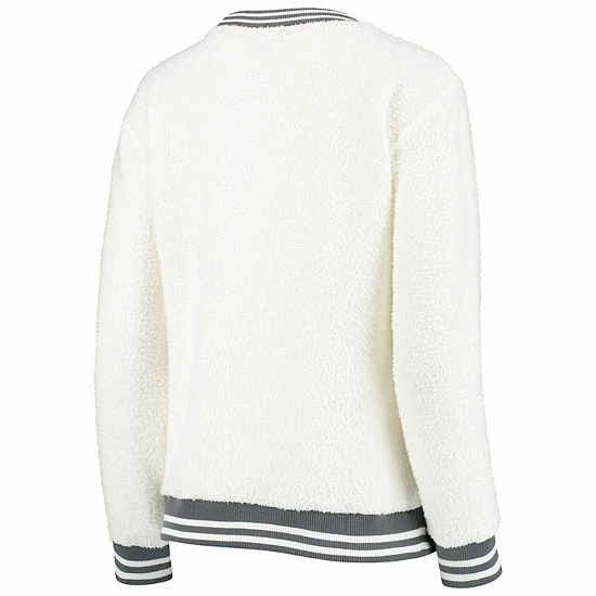 Best deal ๐ Unbranded ๐ฉ Women's Concepts Sport Cream/Charcoal Green Bay Packers Granite Knit Pullover Sweatshirt ๐ฅ - Image 2