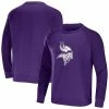 Best deal 🔔 Unbranded Men's NFL X Darius Rucker Collection By Fanatics Purple Minnesota Vikings Raglan Fleece Pullover Sweatshirt 💯