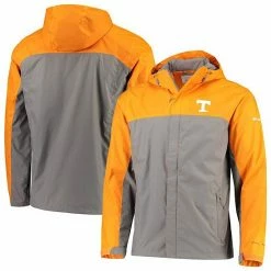 Best Sale 🌟 Unbranded Men's Columbia Tennessee Orange/Gray Tennessee Volunteers Glennaker Storm Full-Zip Jacket 🔥