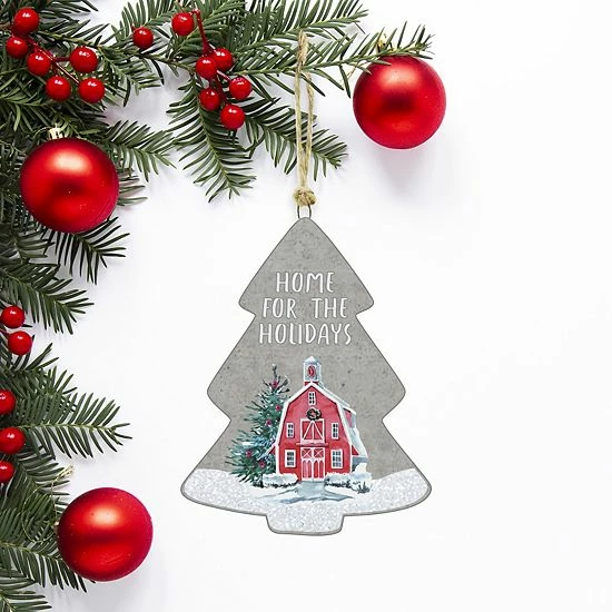 Deals 👏 Unbranded Home For The Holidays Cement 🔔 Christmas Ornament 👏 - Image 2