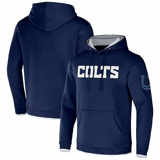 Coupon 🔥 Unbranded Men's NFL X Darius Rucker Collection By Fanatics Navy Indianapolis Colts Pullover Hoodie 👏 - Image 2