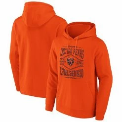 Top 10 🧨 Unbranded Men's NFL X Darius Rucker Collection By Fanatics Orange Chicago Bears 2-Hit Pullover Hoodie ⭐