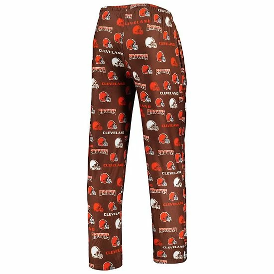 Outlet ❤️ Unbranded Men's Concepts Sport Brown Cleveland Browns Breakthrough Allover Print Knit Pants ✔️ - Image 4