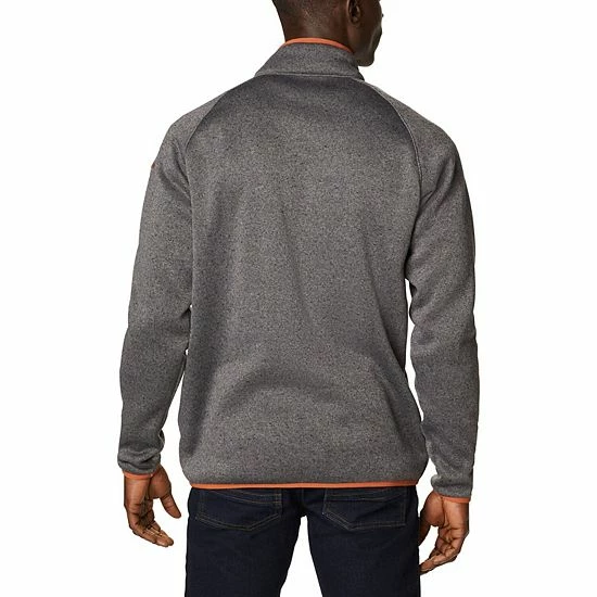 Brand new ❤️ Unbranded Men's Columbia Gray Texas Longhorns Canyon Point Raglan Half-Zip Top 🛒 - Image 3