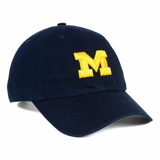 Coupon 😀 Unbranded Michigan Wolverines '47 Primary Logo Clean Up Adjustable Hat - Navy 🔥 - Image 4