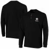 Best reviews of 🔥 Unbranded Men's Dunbrooke Black Pittsburgh Steelers Logo Maverick Thermal Henley Long Sleeve T-Shirt 👍