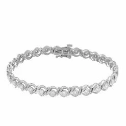 Cheap 🥰 Unbranded 1/2 Carat T.W Diamond Fashion Bracelet Pink 😉