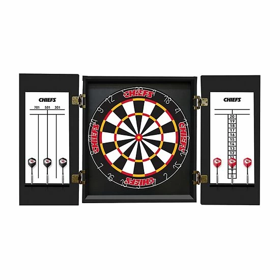 Hot Sale π Unbranded Kansas City Chiefs Fanβs Choice Dartboard Set π