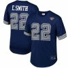 Buy 👍 Unbranded Men's Mitchell & Ness Emmitt Smith Navy Dallas Cowboys Retired Player Name & Number Mesh T-Shirt ⭐