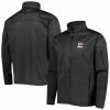 Flash Sale 👏 Unbranded Men&#039;s Dunbrooke Heather Black Kansas City Chiefs Freestyle 🧥 Coated Tech Fleece Full-Zip Jacket 😍