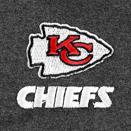 Flash Sale ๐ Unbranded Men's Dunbrooke Heather Black Kansas City Chiefs Freestyle ๐งฅ Coated Tech Fleece Full-Zip Jacket ๐ - Image 5