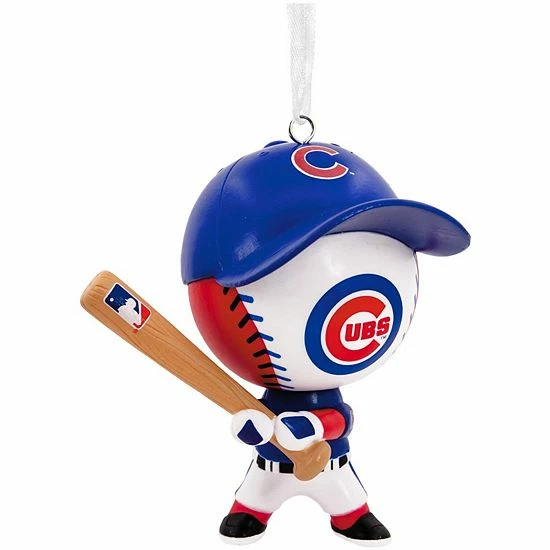 Deals ⭐ Unbranded Hallmark Chicago Cubs Bouncing Buddy Ornament ✔️ - Image 2