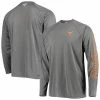 Top 10 ✨ Unbranded Men's Columbia Charcoal Texas Longhorns PFG Terminal Tackle Omni-Shade Long Sleeve T-Shirt 👏
