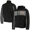 Promo 🤩 Unbranded Men's Dunbrooke Black San Francisco 49ers Circle Zephyr Softshell Full-Zip Jacket ❤️