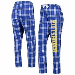 Hot Sale 💯 Unbranded 👩 Women's Royal/White Pitt Panthers Haley Flannel Pants 🔔