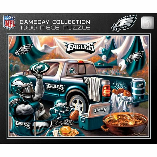 Best Sale ✔️ Unbranded Philadelphia Eagles Gameday 1000-Piece Jigsaw Puzzle 🎁
