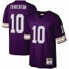 Cheap 🔔 Unbranded Men's Mitchell & Ness Fran Tarkenton Purple Minnesota Vikings Legacy Replica Jersey 😍