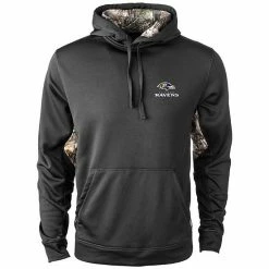 Buy 🤩 Unbranded Men's Dunbrooke Black/Realtree Camo Baltimore Ravens Logo Ranger Pullover Hoodie 🌟