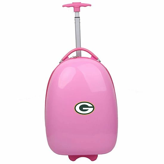 Budget 🛒 Unbranded Youth Green Bay Packers Wheeled Pod Luggage Pkr Yellow 🔥
