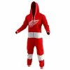 Discount 😍 Unbranded Detroit Red Wings Red Hockey Jersey Pajamas 🎉
