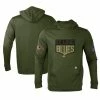 Promo 🎁 Unbranded Men's Levelwear Olive St. Louis Blues Thrive Tri-Blend Pullover Hoodie 🔔