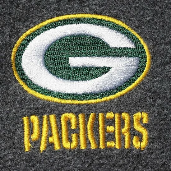 Buy โจ Unbranded Men's Dunbrooke Gray Green Bay Packers Houston Fleece Full-Zip Vest ๐ - Image 3