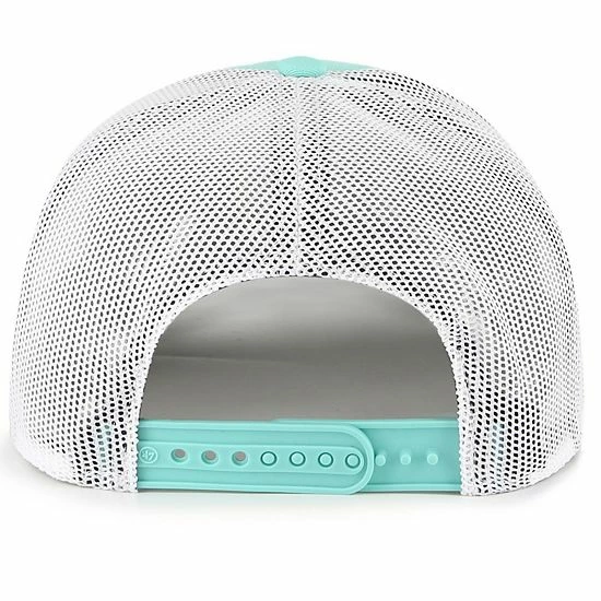 Wholesale 🎉 Unbranded Men's '47 Mint San Diego Padres 2022 City Connect Trucker Snapback Hat 😍 - Image 3