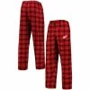 Hot Sale 😀 Unbranded Men's Concepts Sport Red/Black Detroit Red Wings Ledger Flannel Sleep Pants 👏