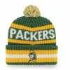 Discount 👍 Unbranded Men's '47 Green Green Bay Packers Legacy Bering Cuffed Knit Hat With Pom 😉