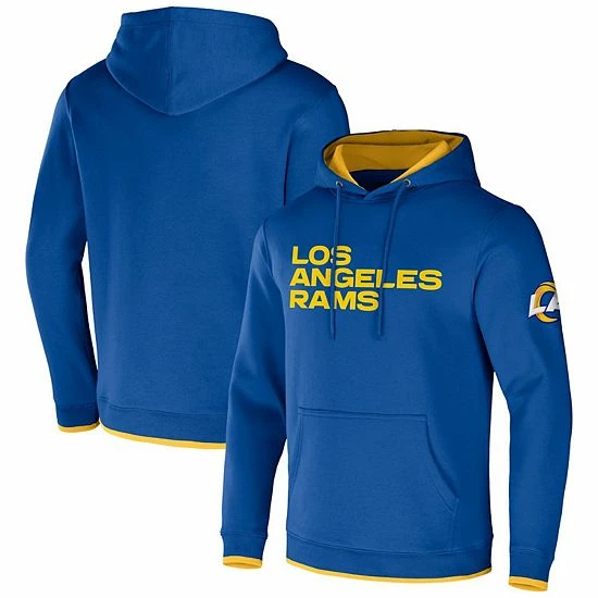 Best Sale ๐ฅ Unbranded Men's NFL X Darius Rucker Collection By Fanatics Royal Los Angeles Rams Pullover Hoodie โ๏ธ - Image 2