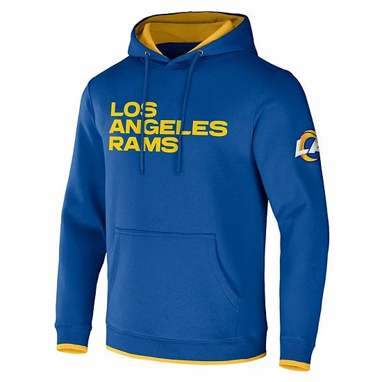 Best Sale ๐ฅ Unbranded Men's NFL X Darius Rucker Collection By Fanatics Royal Los Angeles Rams Pullover Hoodie โ๏ธ - Image 3