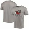 Hot Sale 🎉 Unbranded Men's Alternative Apparel Gray Georgia Bulldogs Vintage Logo Keeper T-Shirt 😉