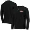 Promo ✨ Unbranded Men's Dunbrooke Black San Francisco 49ers Logo Maverick Thermal Henley Long Sleeve T-Shirt ⭐