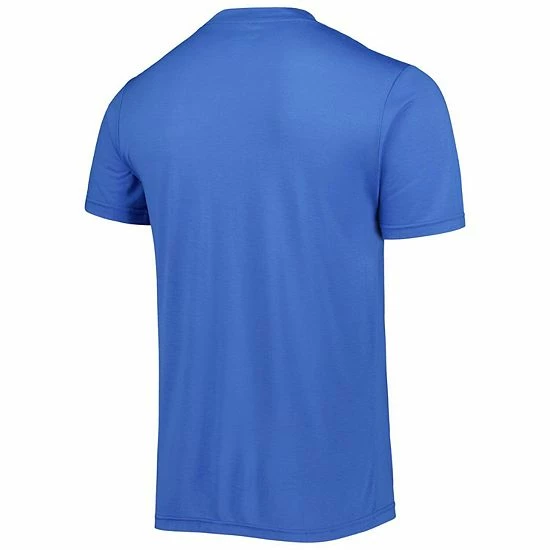 Hot Sale ๐ฅ Unbranded Men's Concepts Sport Blue/Silver Detroit Lions Badge Top & Pants Sleep Set โ - Image 4