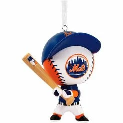 Best Pirce 🥰 Unbranded Hallmark New York Mets Bouncing Buddy Ornament 🎁