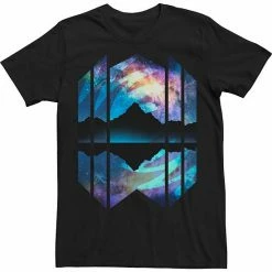 Best Sale ⌛ Unbranded Big & Tall Fifth Sun Night Mountain Galactic Tee 🌟