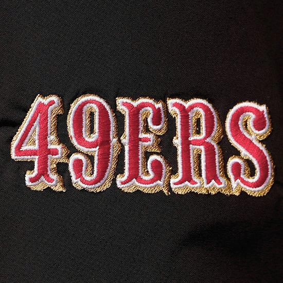 Best deal 💯 Unbranded Men's Dunbrooke Black San Francisco 49ers Triumph Fleece Full-Zip Jacket 🛒 - Image 5