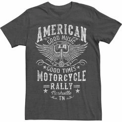 Best deal 🛒 Unbranded Big & Tall Fifth Sun Motorcycle Rally Americana Moto Logo Tee 🎁