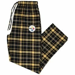 New ⭐ Unbranded Men's Concepts Sport Black/Gold Pittsburgh Steelers Big & Tall Ultimate Pants 👍