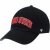 Outlet 💯 Unbranded Men's '47 Black Ohio State Buckeyes Archie Script Clean Up Adjustable Hat ✨