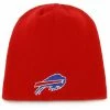 Flash Sale ✔️ Unbranded Men's '47 Red Buffalo Bills Secondary Logo Knit Beanie ❤️