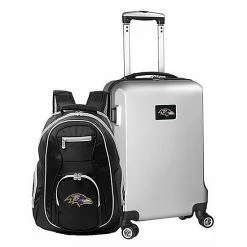 Best reviews of 👏 Unbranded Baltimore Ravens Deluxe Hardside Spinner Carry-On & 🎒 Backpack Set Rav Black 🤩