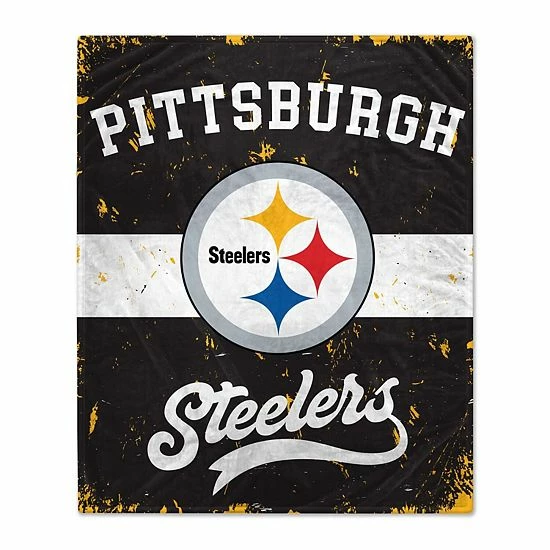 Best reviews of ⌛ Unbranded Pittsburgh Steelers 60'' X 70'' Retro Stripe Flannel Fleece Blanket ❤️
