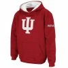 Hot Sale 😉 Unbranded Youth Stadium Athletic Crimson Indiana Hoosiers Big Logo Pullover Hoodie ✔️