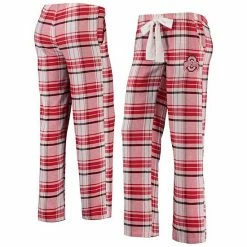 Best deal 💯 Unbranded 👩 Women's Concepts Sport Scarlet/Black Ohio State Buckeyes Accolade Flannel Pants 🤩