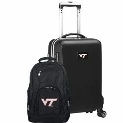 Best reviews of 😍 Unbranded Virginia Tech Hokies Deluxe Hardside Spinner Carry-On Luggage & 🎒 Backpack Set Vat Black ⌛